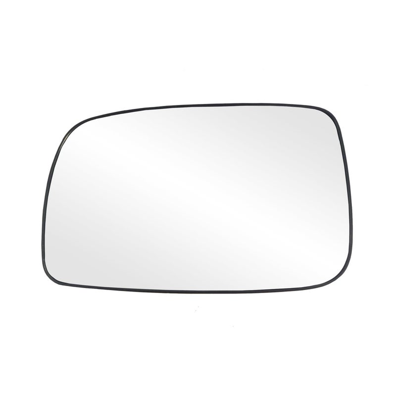 Fit System 88205 Driver Side Non-Heated Mirror Glass w/Backing Plate, Toyota Camry Hybrid, Sedan, 4 3/16" x 6 7/8" x 7 1/4" US Built - Image 1